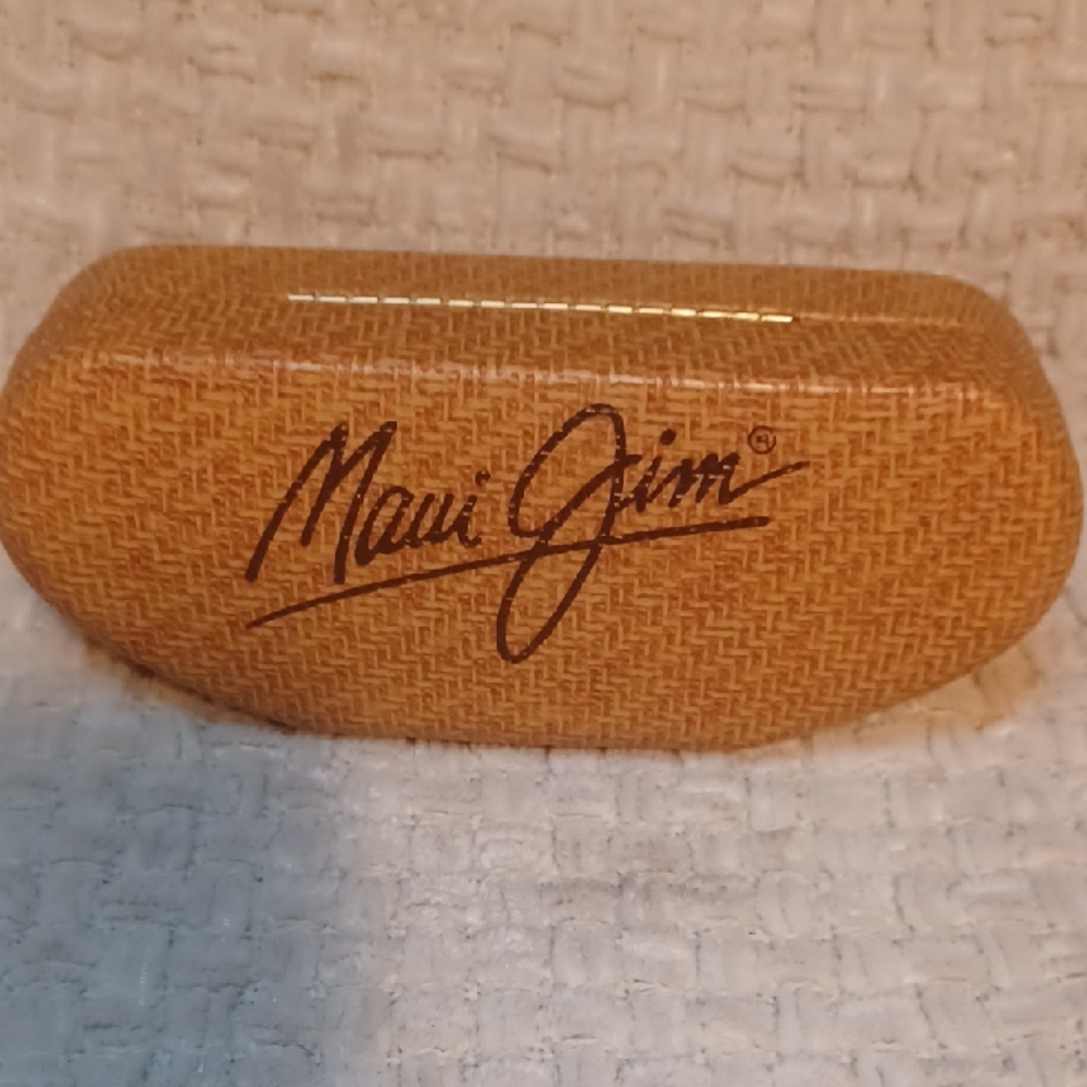 Maui Jim Tan Sunglasses Case